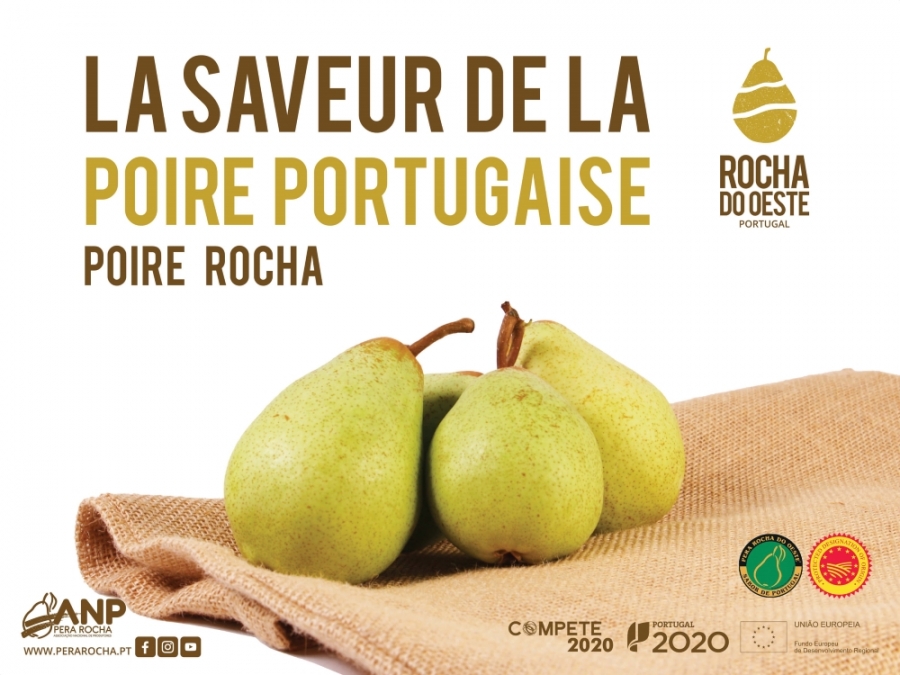 Paris recebe promoção de um dos mais apetecidos frutos nacionais, Pera Rocha