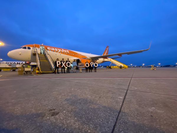 easyJet inaugurou com surpresas, o primeiro voo entre o Porto e Porto Santo