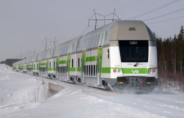 Comboios de Alta Velocidade, na Filândia, suspensos devido à neve