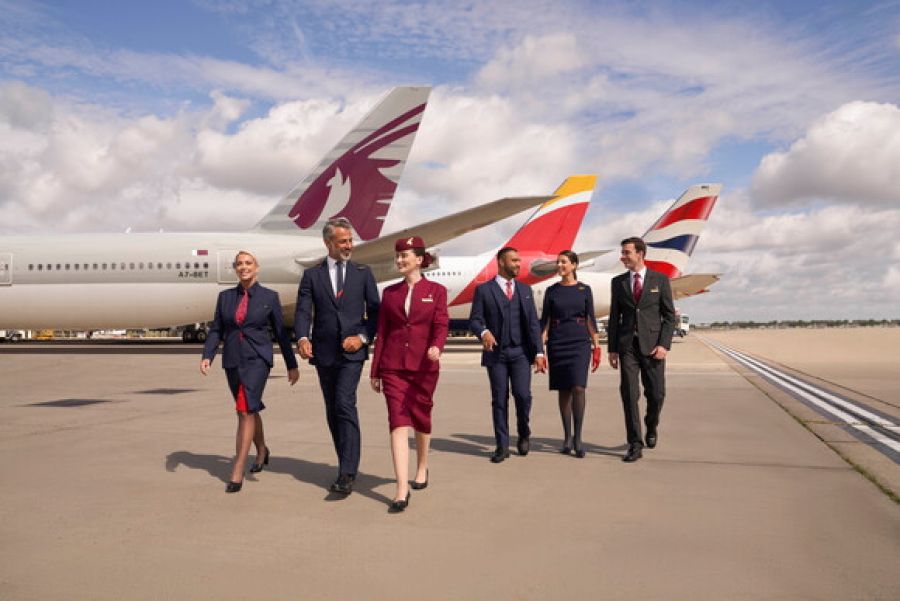 Qatar Airways, British Airways e Iberia estabelecem o maior acordo de joint venture entre companhias aéreas