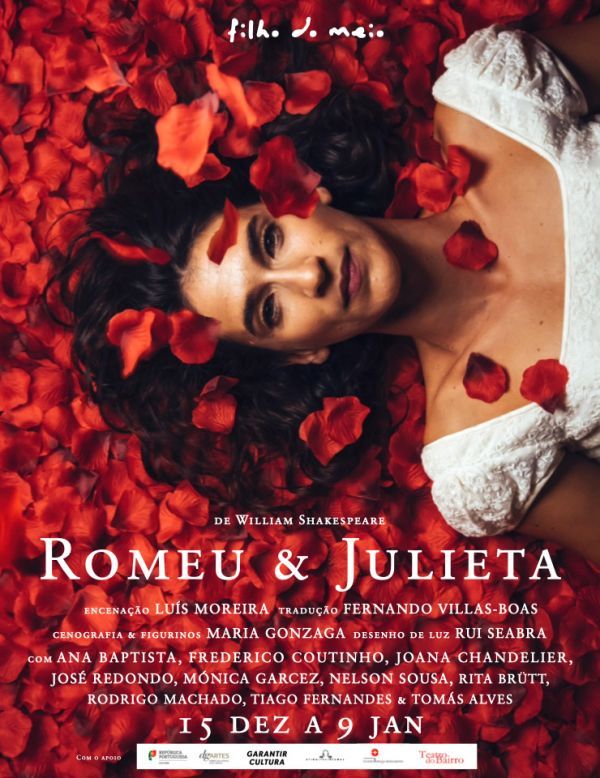 Romeu e Julieta supenso, no Teatro do Bairro, devido à COVID