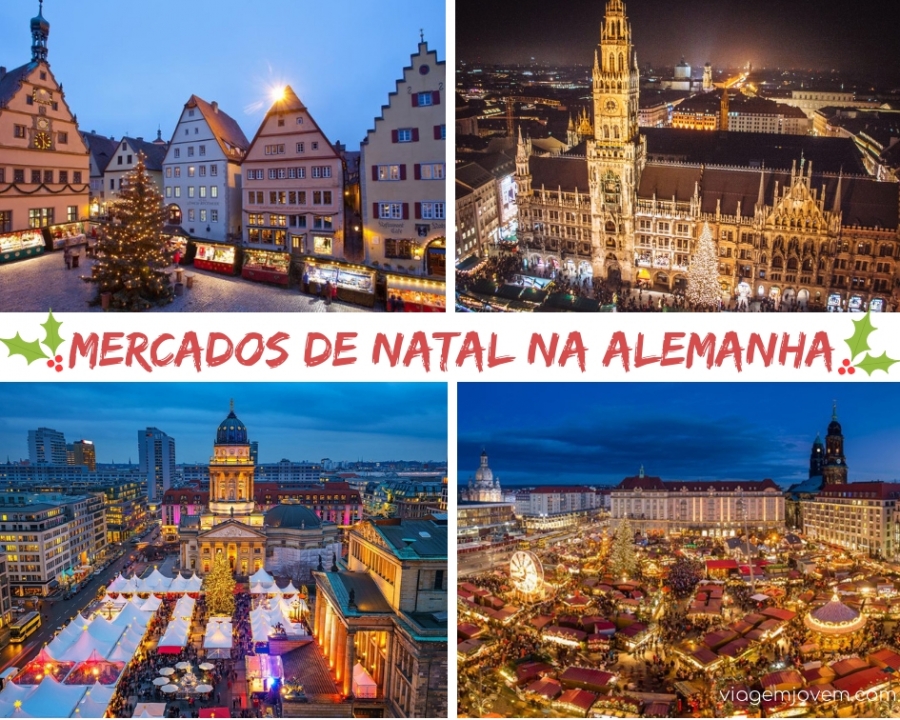 Viajar Tours proporciona visita aos mercados de Natal alemães por 772 euros