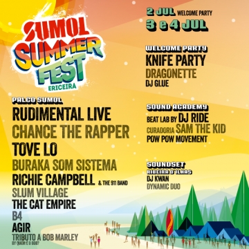 O Jornal Hardmusica oferece passes para o Sumol Summer Fest