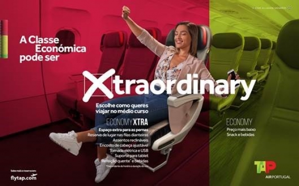TAP lança Economyxtra, a flexibilidade total para o cliente