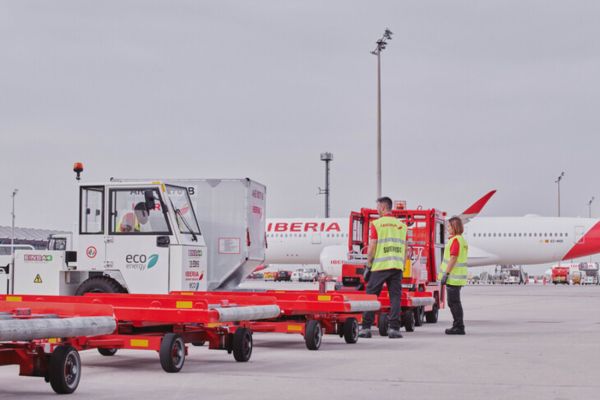 Iberia recebe 14,2 milhões de euros para renovar equipas de handling