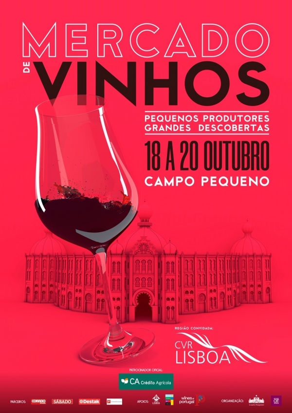 Lisboa região convidada na 8ª edição do Mercado de Vinhos do Campo Pequeno