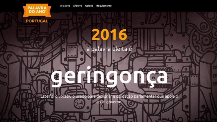 “Geringonça” eleita palavra marcante de 2016