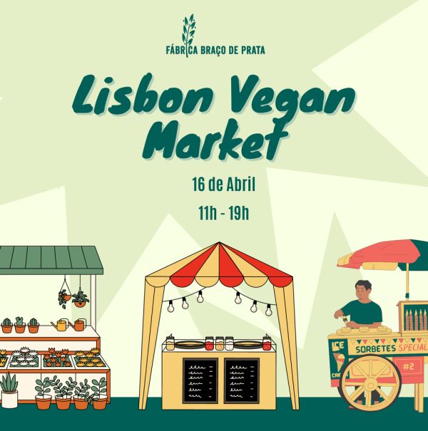 Fábrica de Braço de Prata acolhe a primeira edição de Lisbon Vegan Market