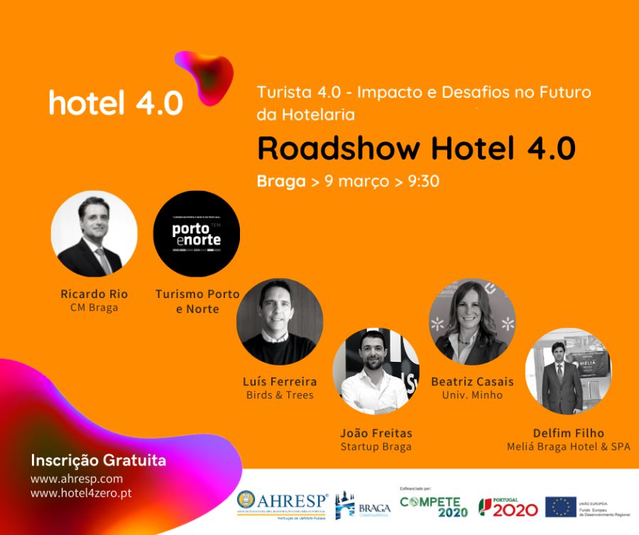 AHRESP: Sessão Hotel 4.0, em Braga, debate sobre a digitalização na hotelaria