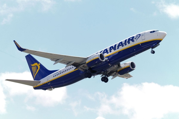 Ryanair encerra o site de reservas em Espanha