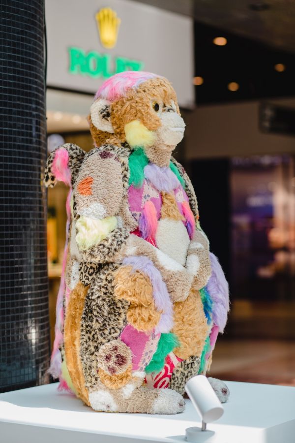 Amoreiras Shopping Center acolhe exposição de esculturas feitas com plástico reciclado