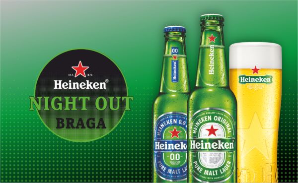 Centro histórico de Braga é palco do “Heineken® Night Out Braga”