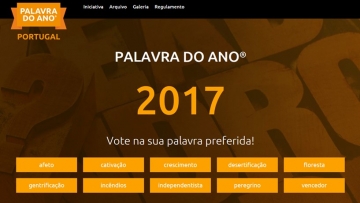 Incêndios, afecto e floresta lideram votação dos portugueses para a Palavra do Ano