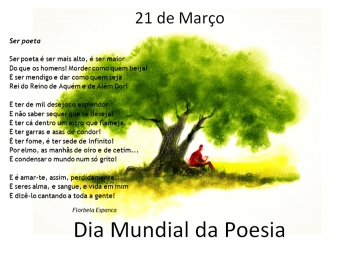 Dia Mundial da Poesia, Homenagem de Cascais  a Maria de Jesus Barroso e Carlos de Oliveira